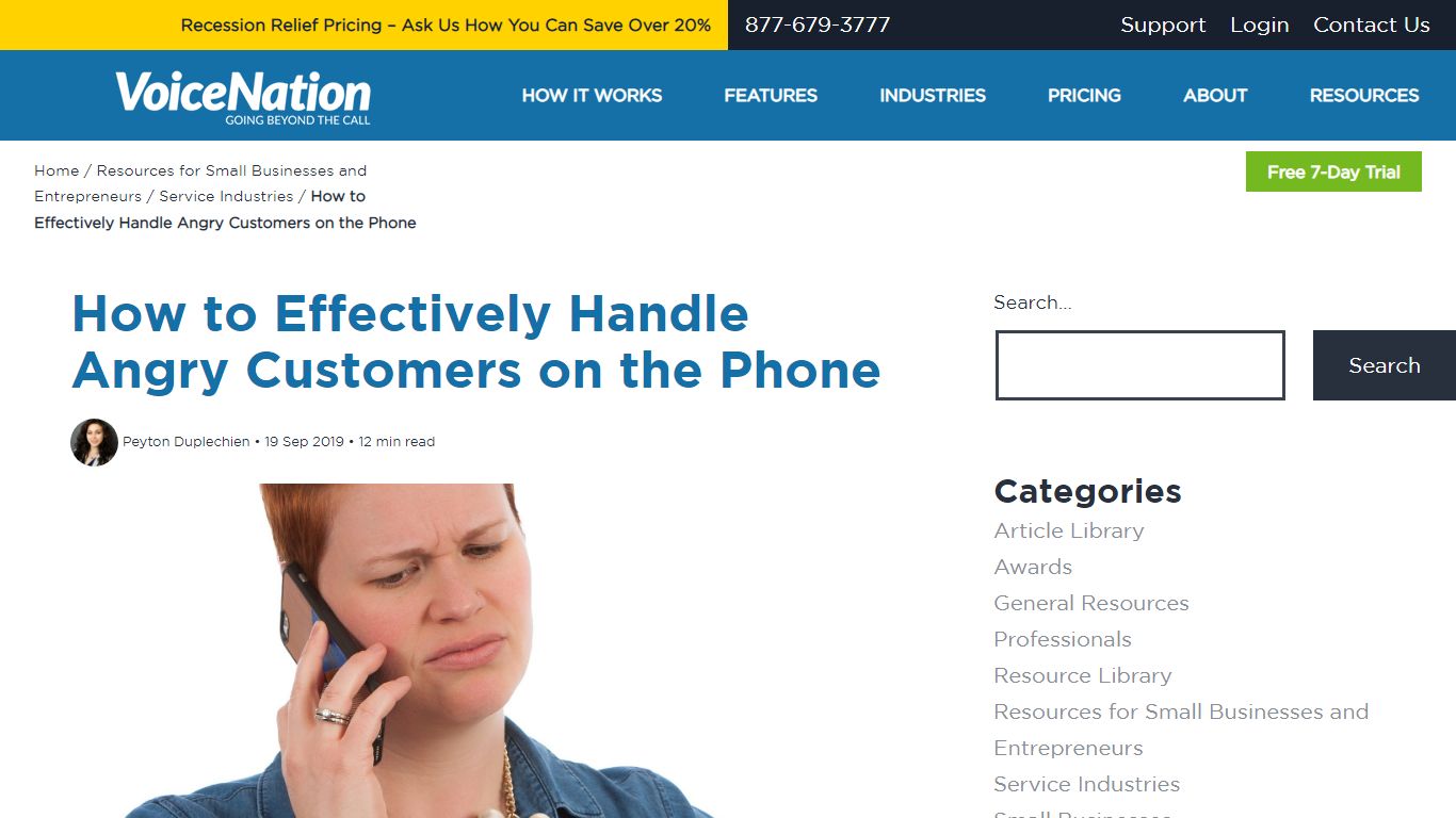 How to Handle Angry Customers on the Phone - VoiceNation